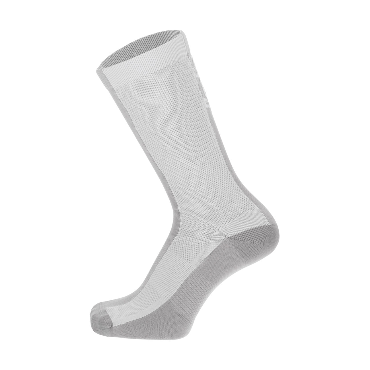 
                SANTINI Cyklistické ponožky klasické - PURO  - biela
            