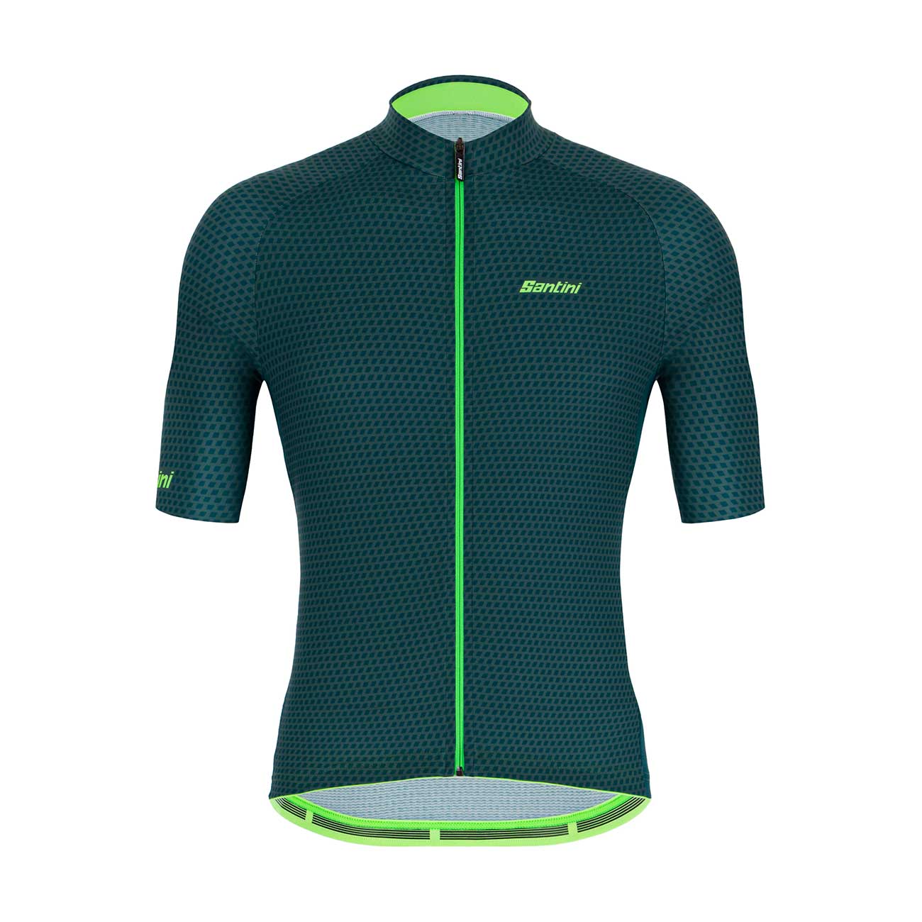 
                SANTINI Cyklistický dres s krátkym rukávom - KARMA KITE - zelená XL
            