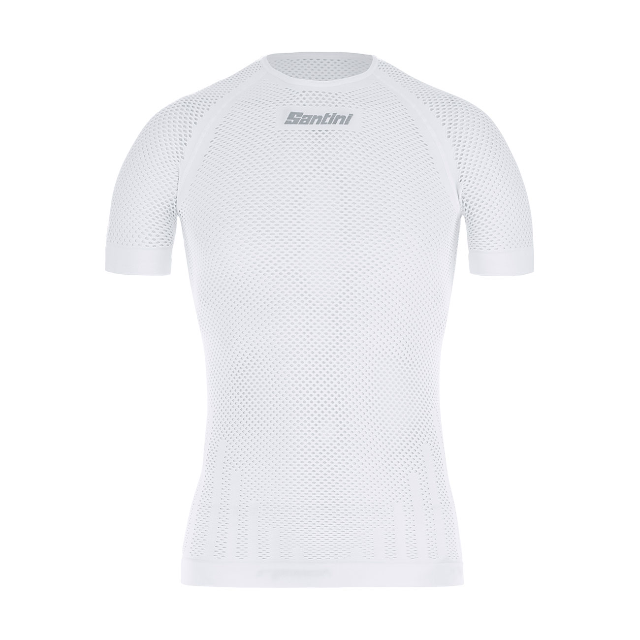 
                SANTINI Cyklistické tričko s krátkym rukávom - RETE - biela
            