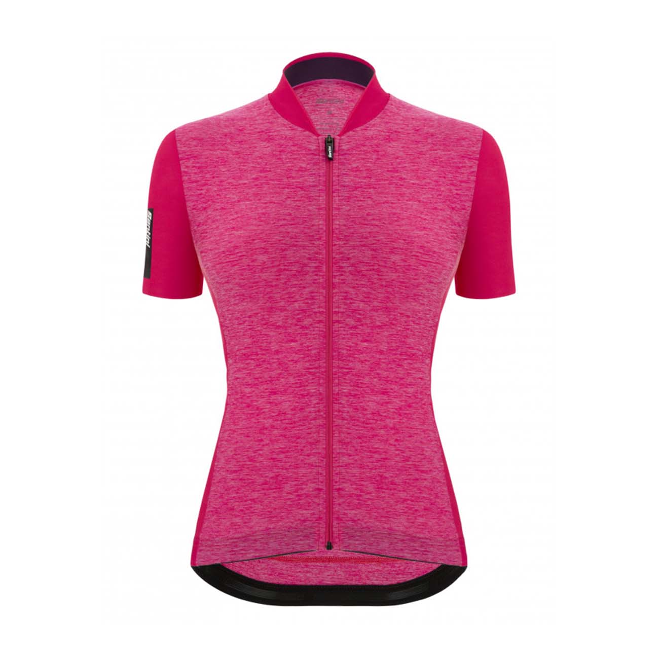 
                SANTINI Cyklistický dres s krátkym rukávom - COLORE PURO LADY - ružová S
            