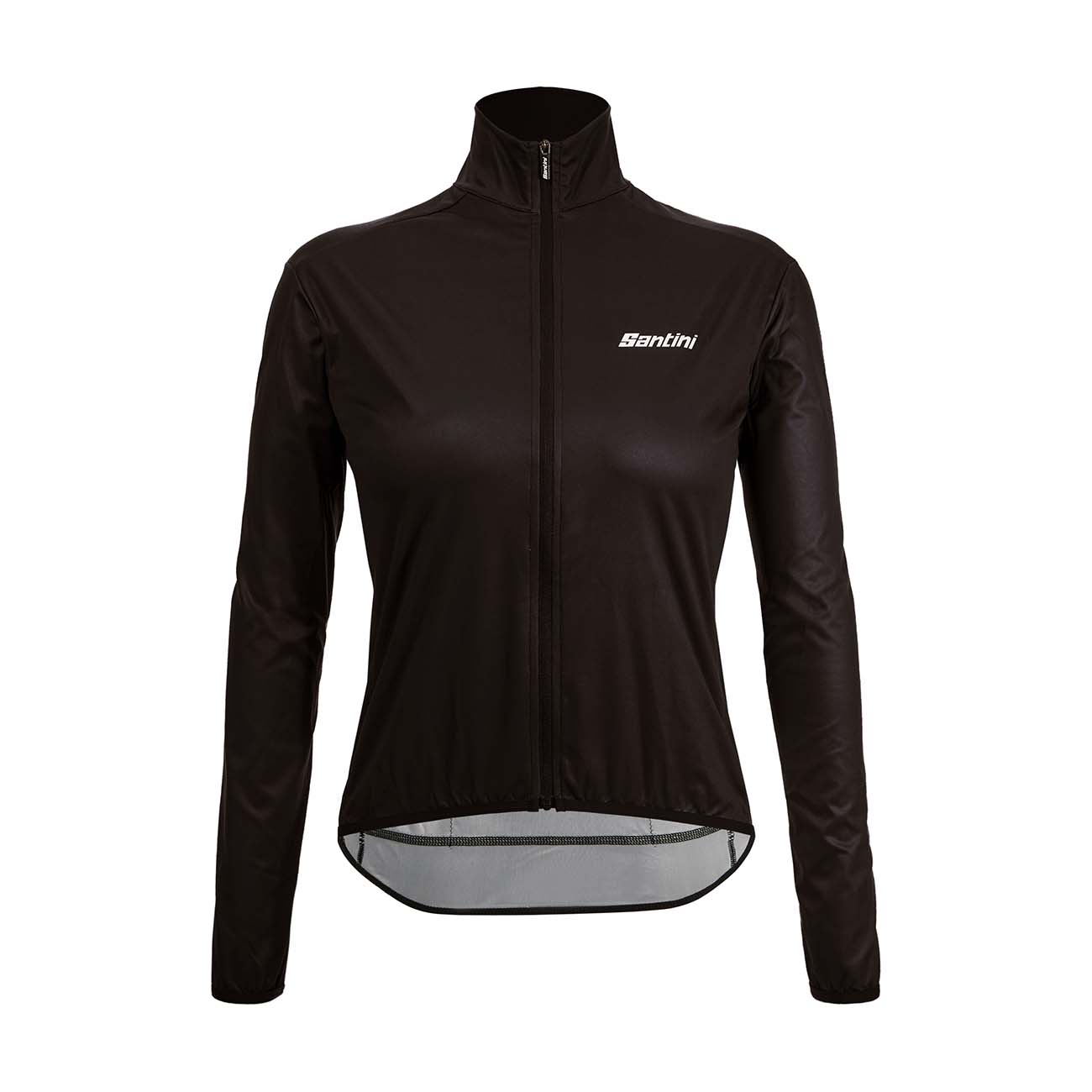 
                SANTINI Cyklistická vetruodolná bunda - NEBULA WINDPROOF W - čierna M
            