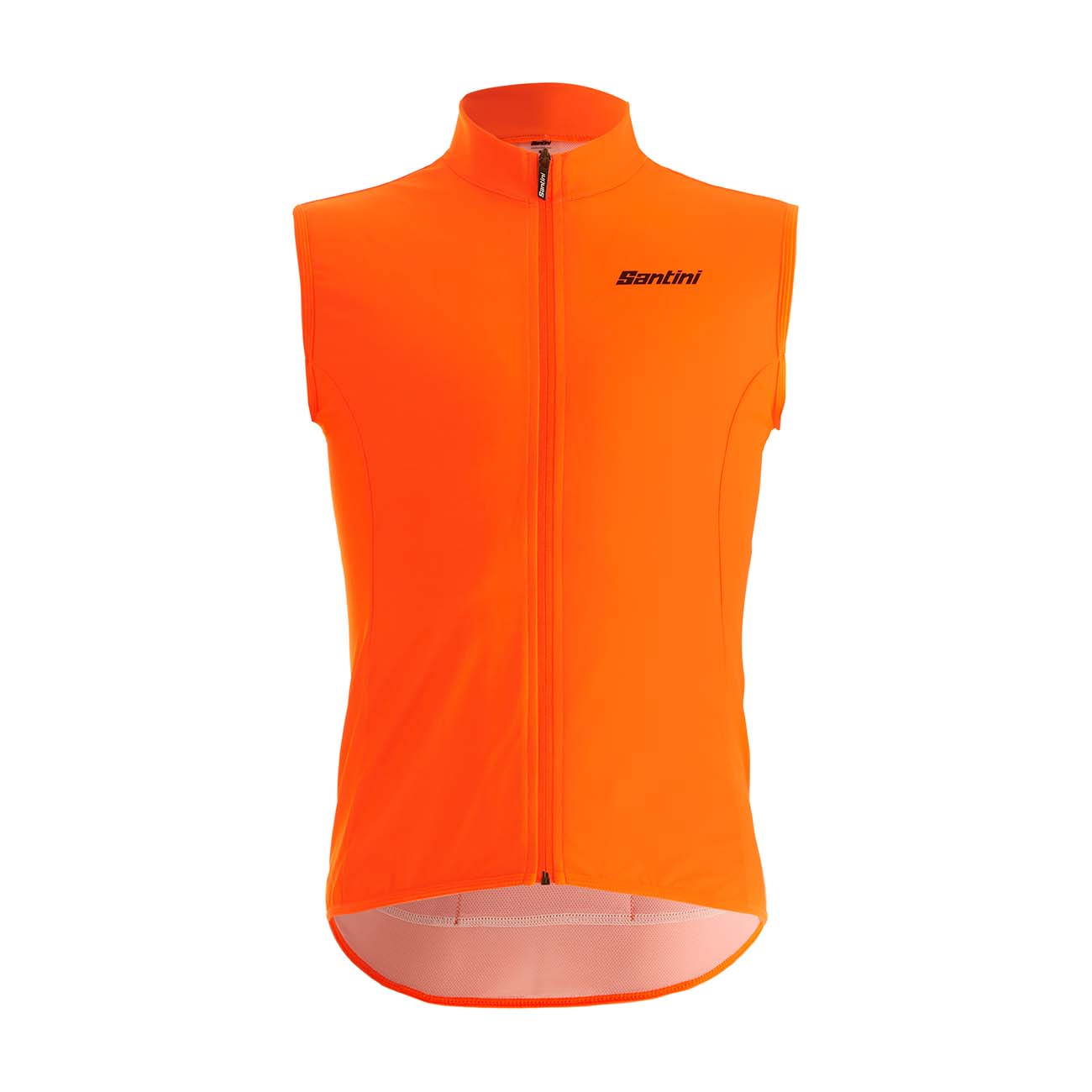 
                SANTINI Cyklistická vesta - NEBULA WINDPROOF - oranžová
            