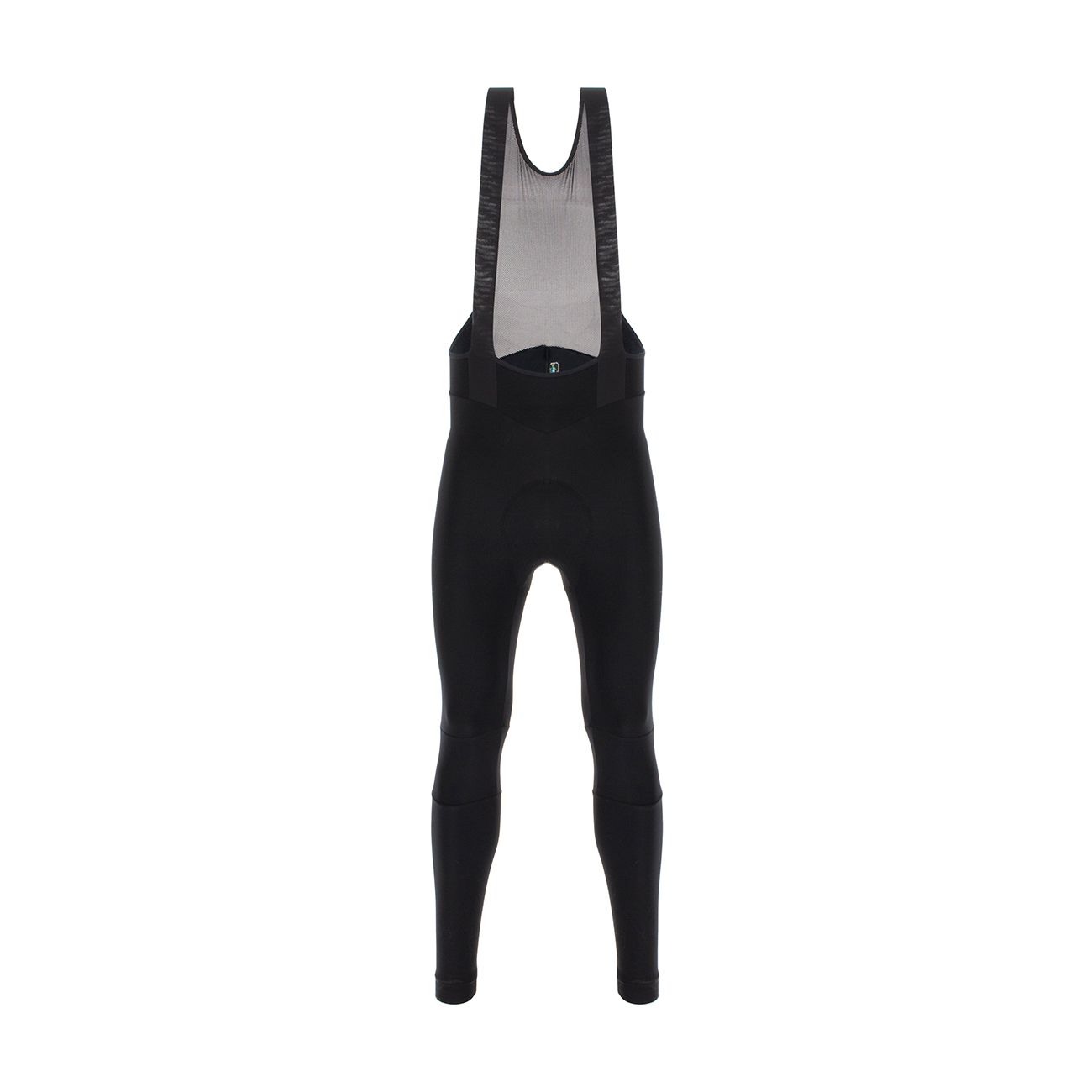 
                SANTINI Cyklistické nohavice dlhé s trakmi - UCI RAINBOW 2020 - čierna M
            