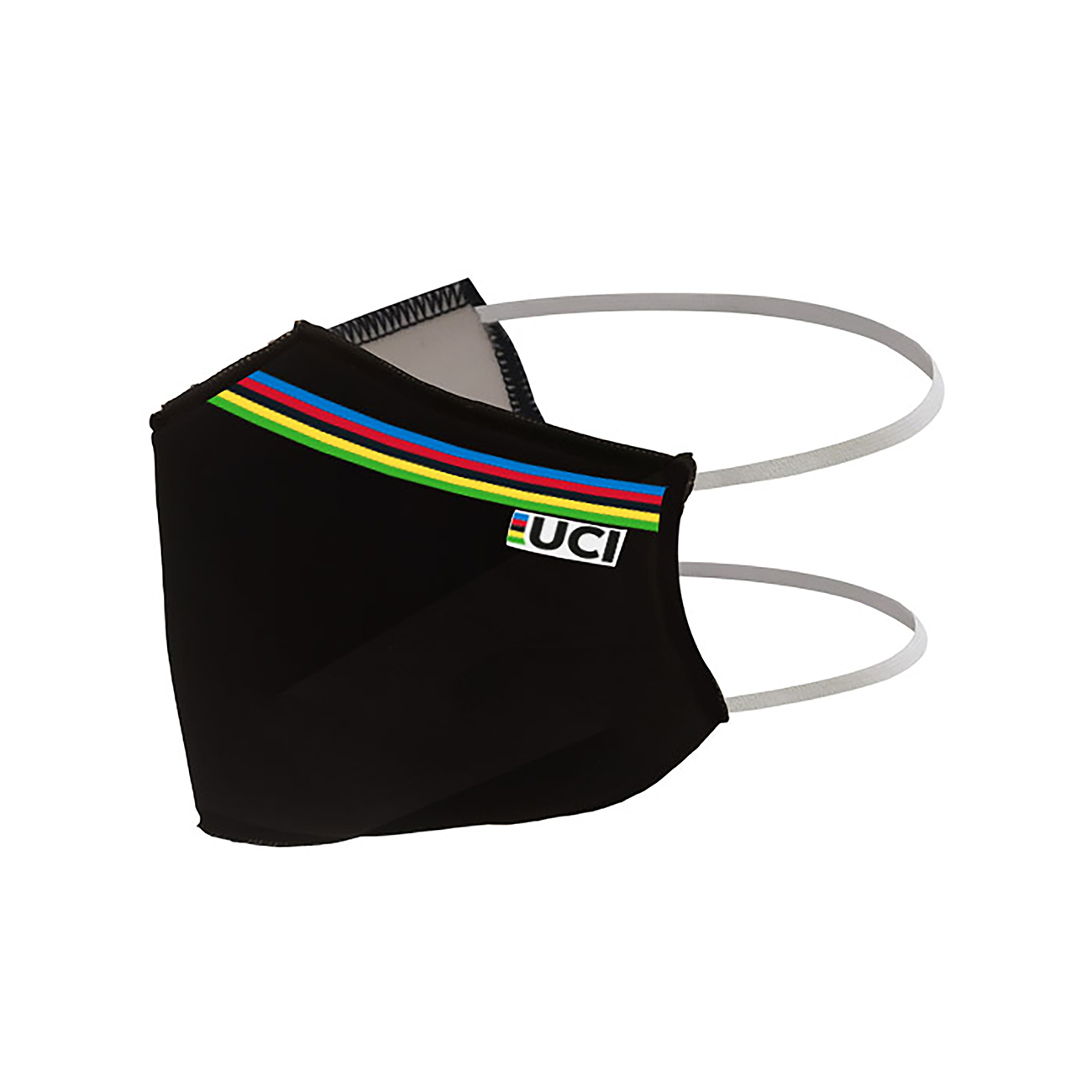 SANTINI rúško - UCI - čierna