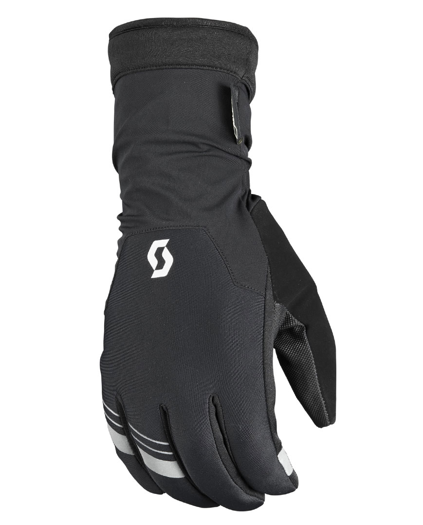 SCOTT Cyklistické rukavice dlhoprsté - AQUA GTX LF - šedá/čierna