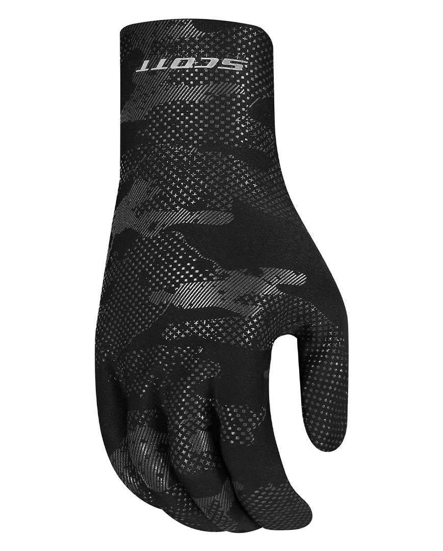 
                SCOTT Cyklistické rukavice dlhoprsté - WINTER STRECH LF - čierna/šedá
            