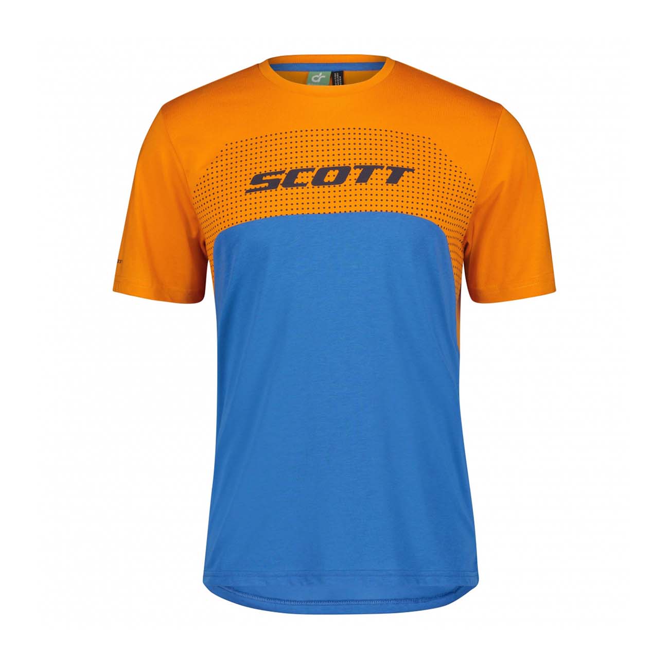 
                SCOTT Cyklistický dres s krátkym rukávom - TRAIL FLOW DRI SS - oranžová/modrá S
            