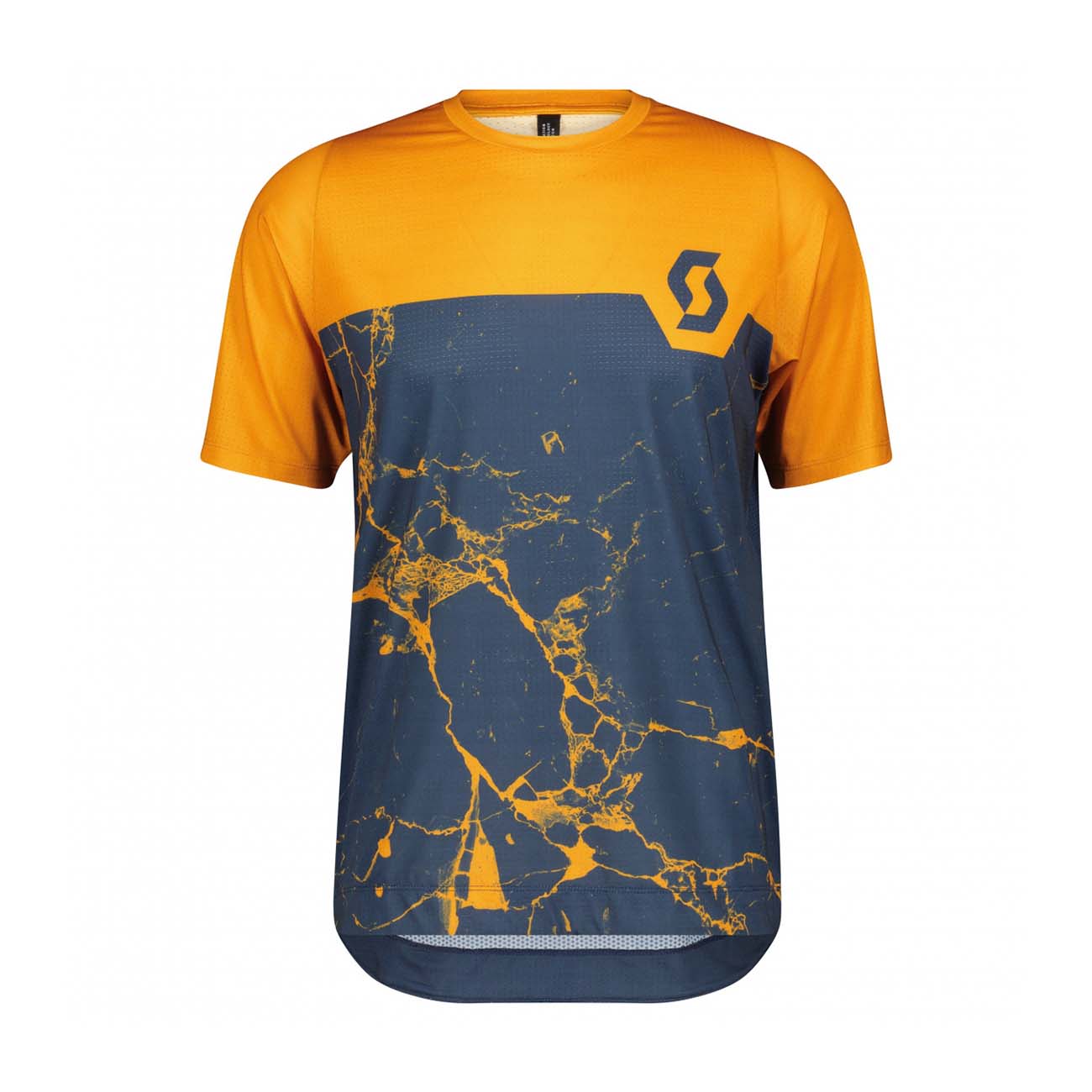 
                SCOTT Cyklistický dres s krátkym rukávom - TRAIL VERTIC PRO SS - oranžová/modrá S
            