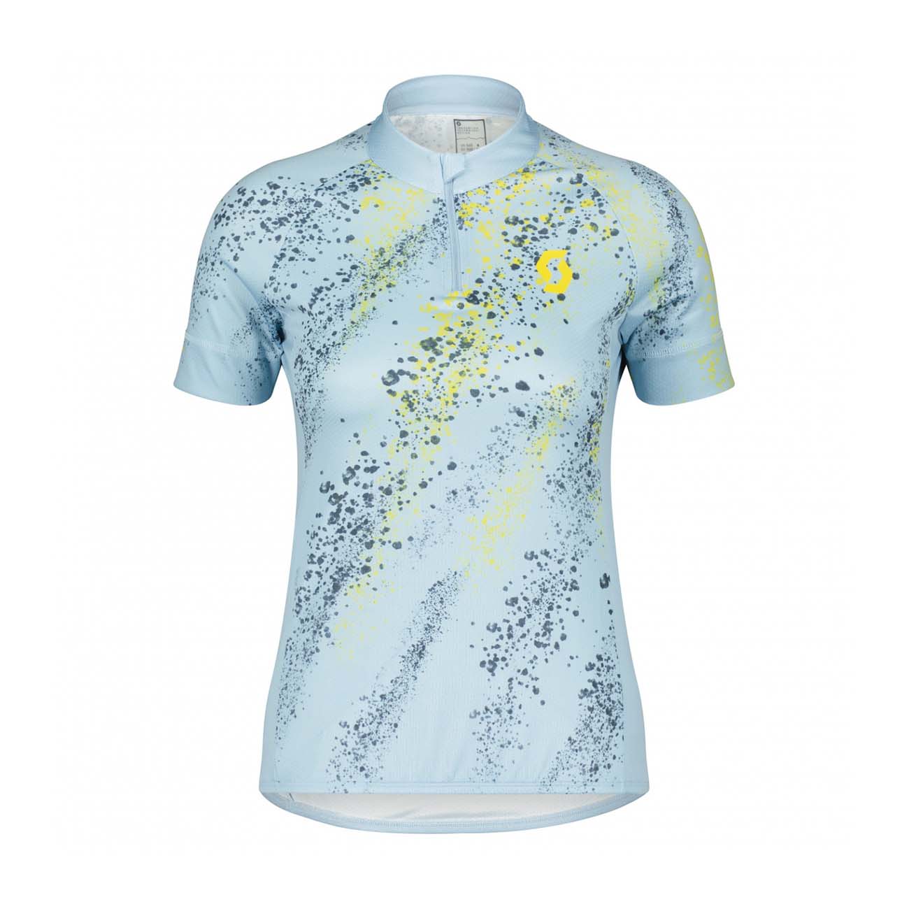 SCOTT Cyklistický dres s krátkym rukávom - ENDURANCE 30 SS LADY - svetlo modrá