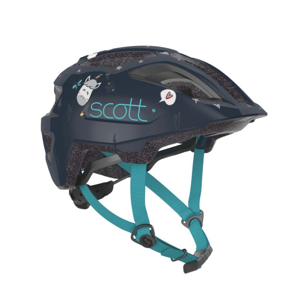 
                SCOTT Cyklistická prilba - SPUNTO KID (CE) - modrá
            