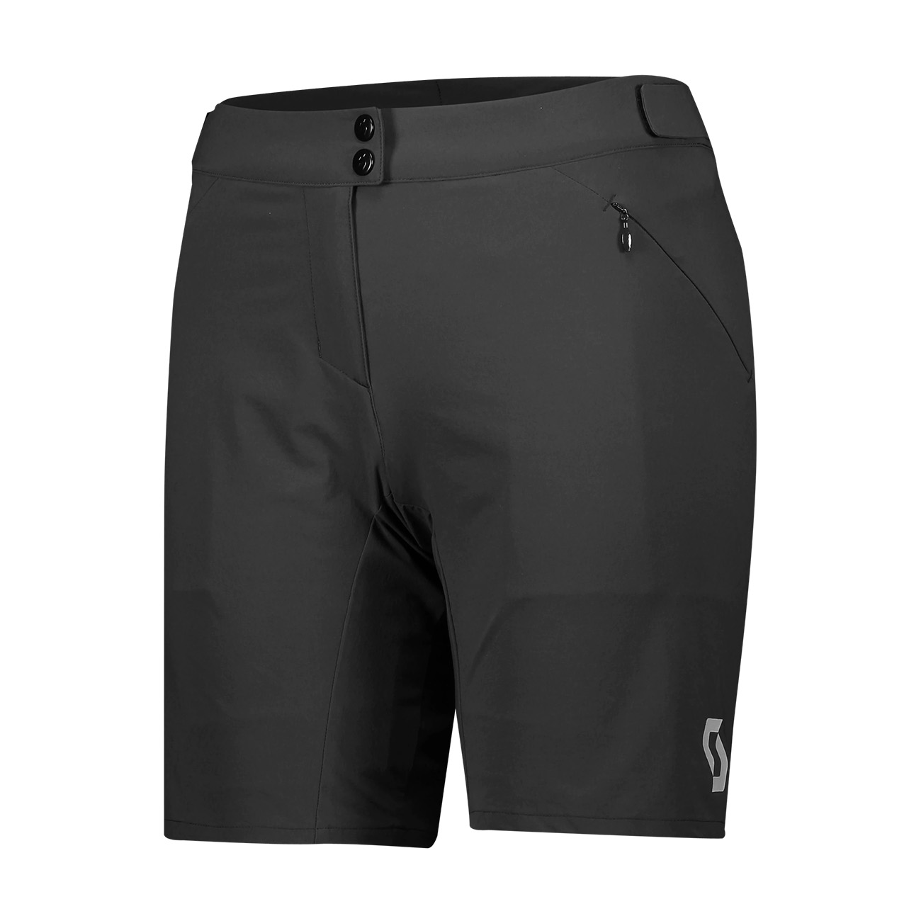 
                SCOTT Cyklistické nohavice krátke bez trakov - ENDURANCE LS/FIT L - čierna M
            