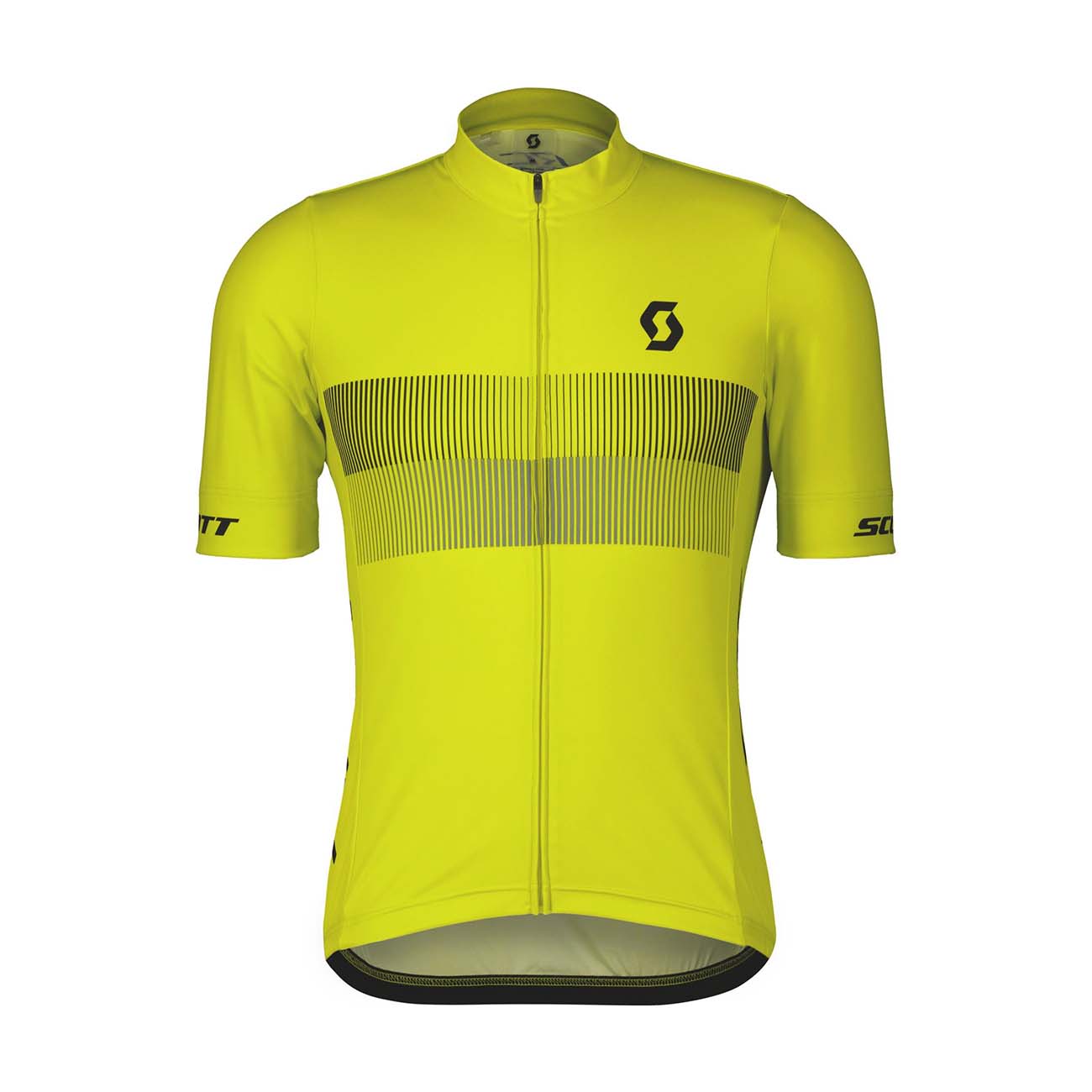
                SCOTT Cyklistický dres s krátkym rukávom - RC TEAM 10 SS - žltá/čierna
            