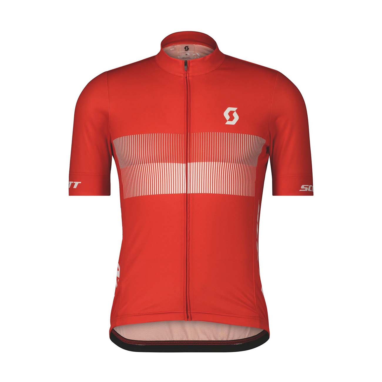 
                SCOTT Cyklistický dres s krátkym rukávom - RC TEAM 10 SS - červená/biela 2XL
            