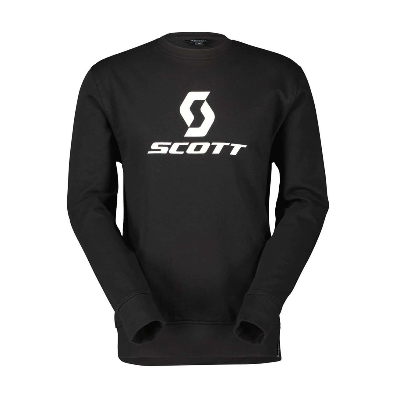 
                SCOTT Cyklistická mikina - ICON LS - čierna
            