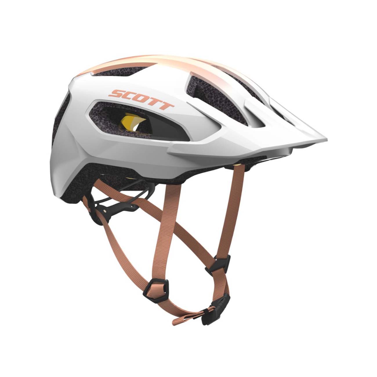 SCOTT Cyklistická prilba - SUPRA PLUS (CE) - biela/ružová