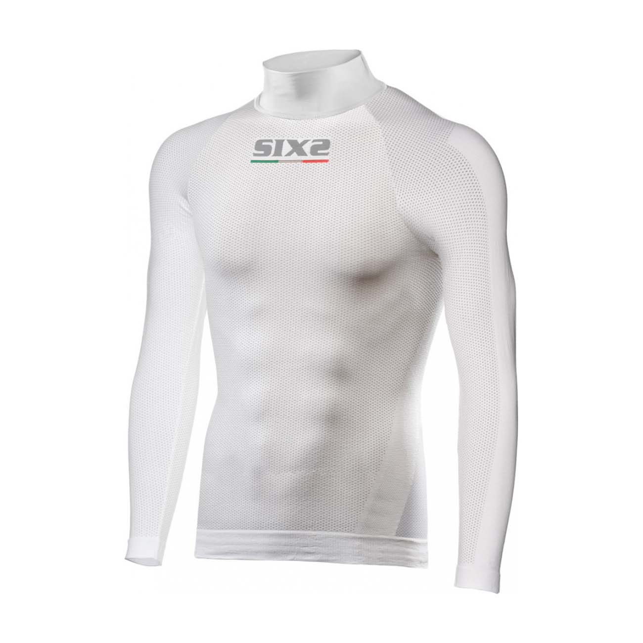 
                SIX2 Cyklistické tričko s dlhým rukávom - TS3 II - biela XL-2XL
            