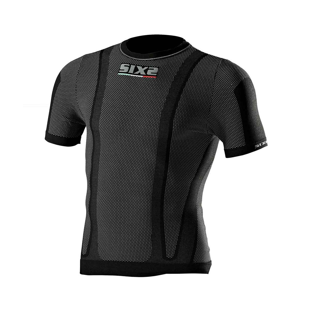 
                SIX2 Cyklistické tričko s krátkym rukávom - KIDS TS1 - čierna 4Y
            