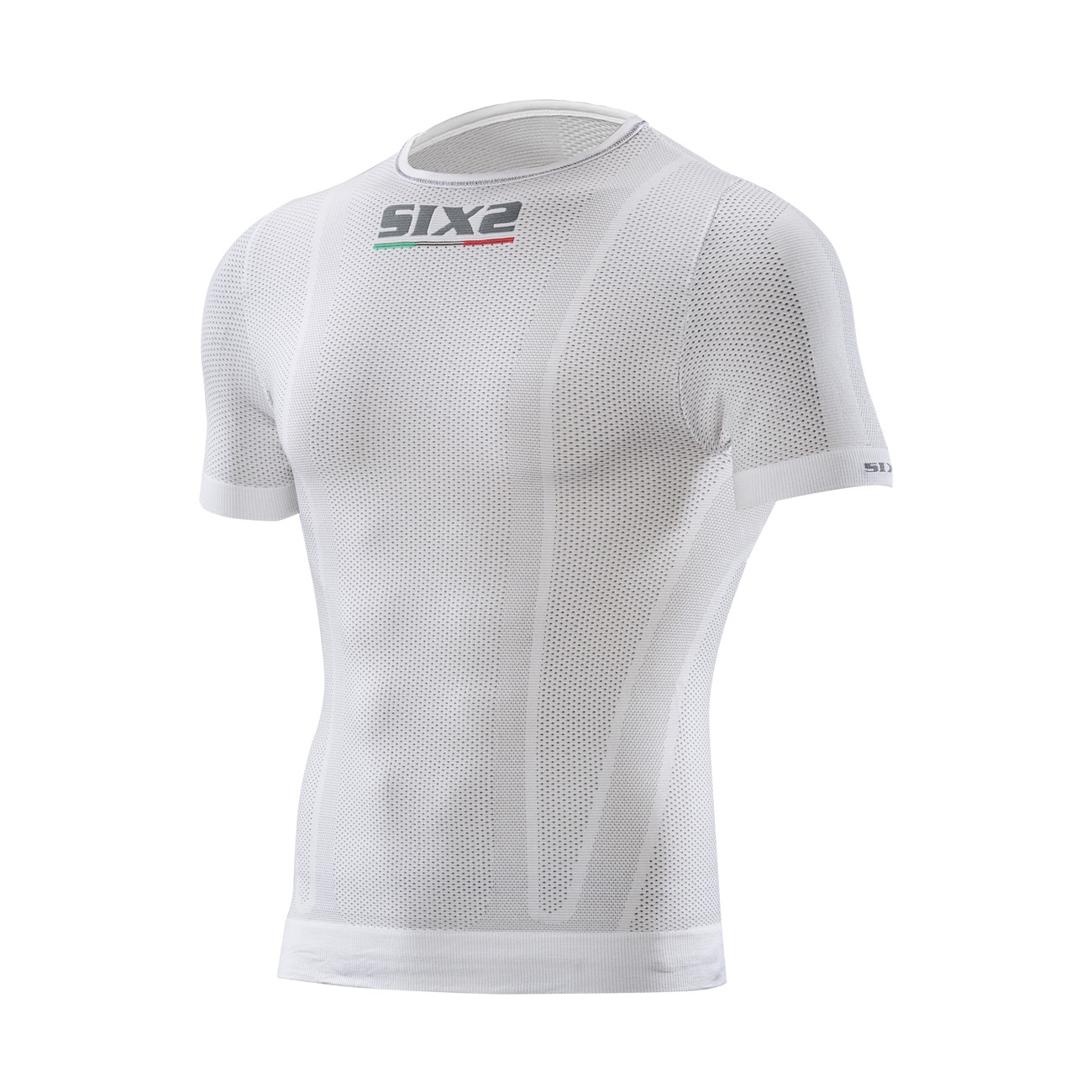 
                SIX2 Cyklistické tričko s krátkym rukávom - KIDS TS1 - biela
            