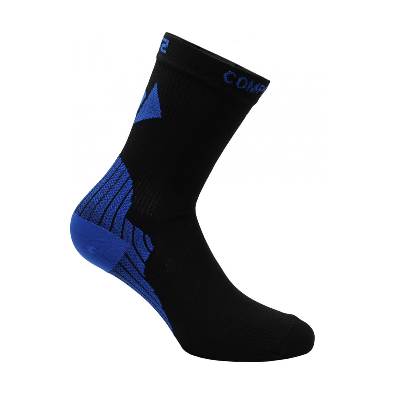 
                SIX2 Cyklistické ponožky klasické - ACTIVE - modrá/čierna 35-38
            