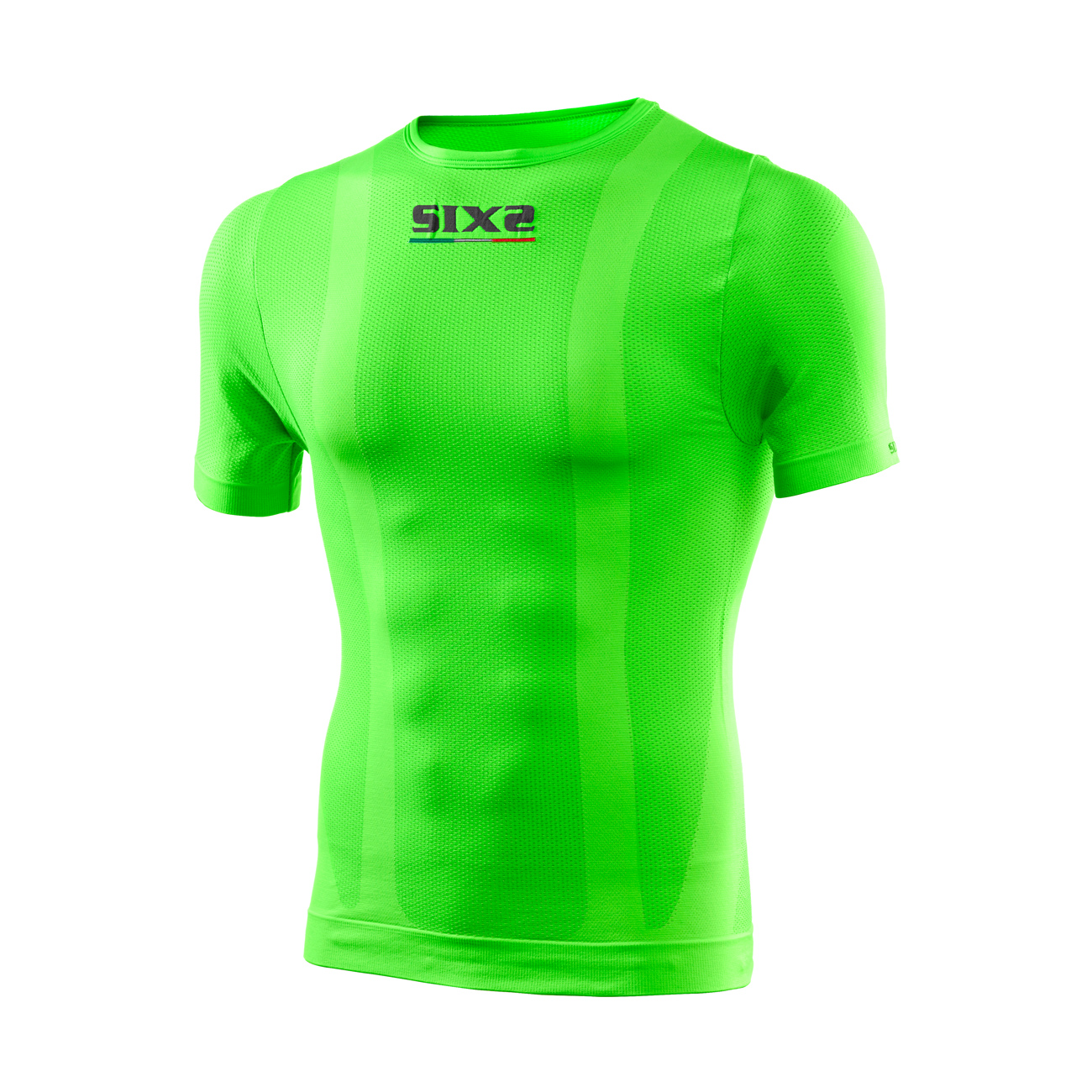 
                SIX2 Cyklistické tričko s krátkym rukávom - TS1 C - zelená
            
