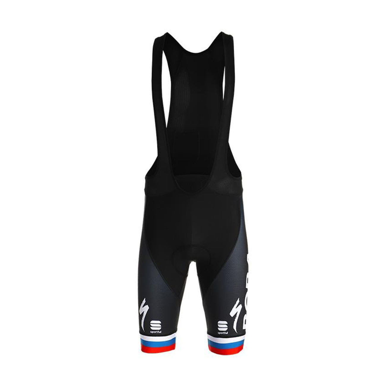 
                SPORTFUL Cyklistické nohavice krátke s trakmi - BORA HANSGROHE 2021 - viacfarebná/čierna
            