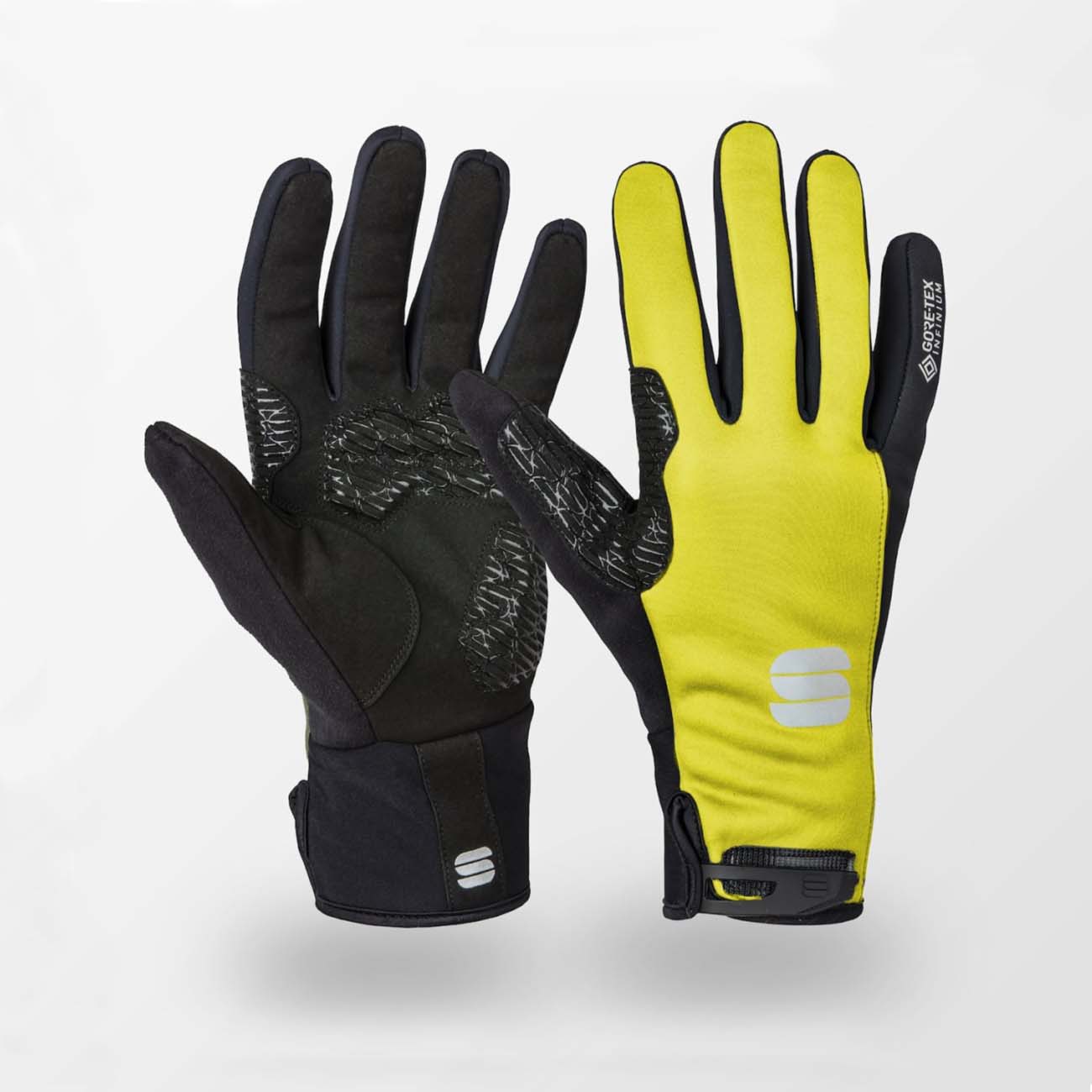 
                SPORTFUL Cyklistické rukavice dlhoprsté - WS ESSENTIAL 2 - žltá/čierna M
            