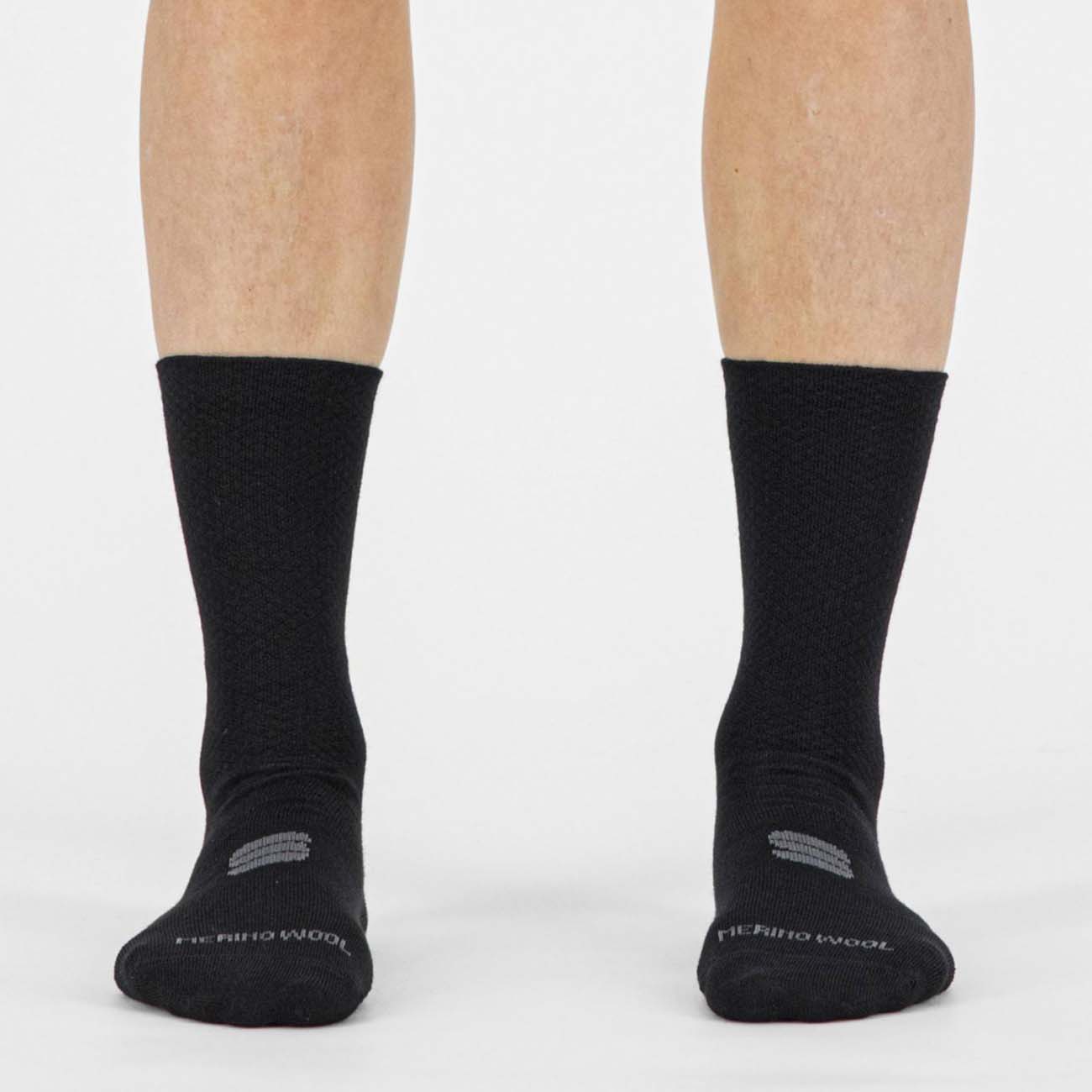 E-shop SPORTFUL Cyklistické ponožky klasické - WOOL WOMAN 16 - čierna