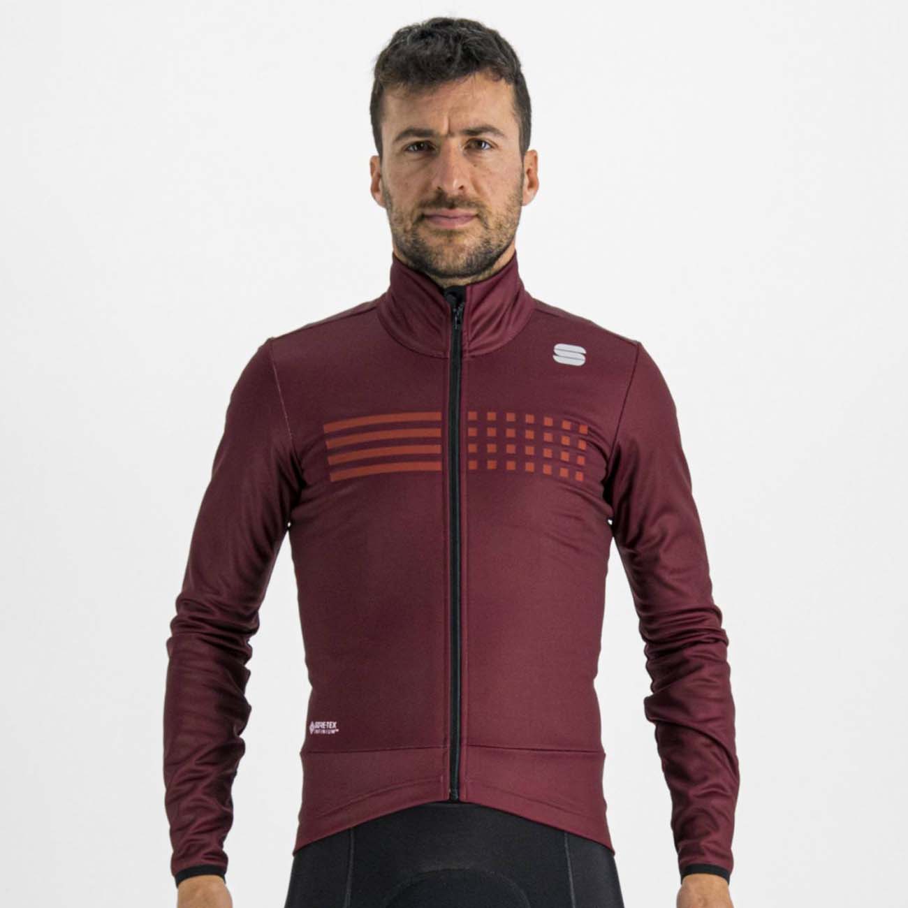 
                SPORTFUL Cyklistická zateplená bunda - TEMPO - červená 3XL
            