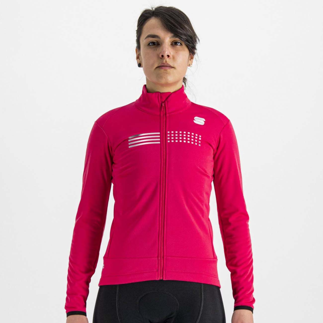 
                SPORTFUL Cyklistická zateplená bunda - TEMPO W LADY - ružová 2XL
            