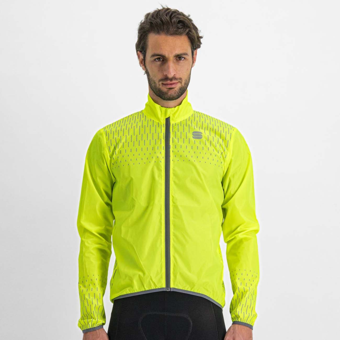 SPORTFUL Cyklistická vetruodolná bunda - REFLEX - svetlo zelená