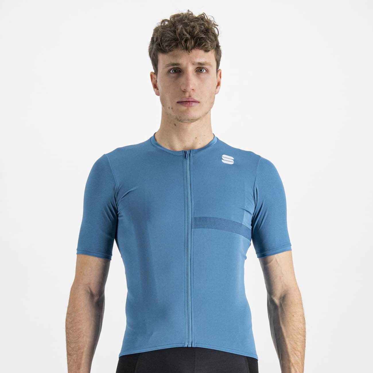 
                SPORTFUL Cyklistický dres s krátkym rukávom - MATCHY - modrá S
            