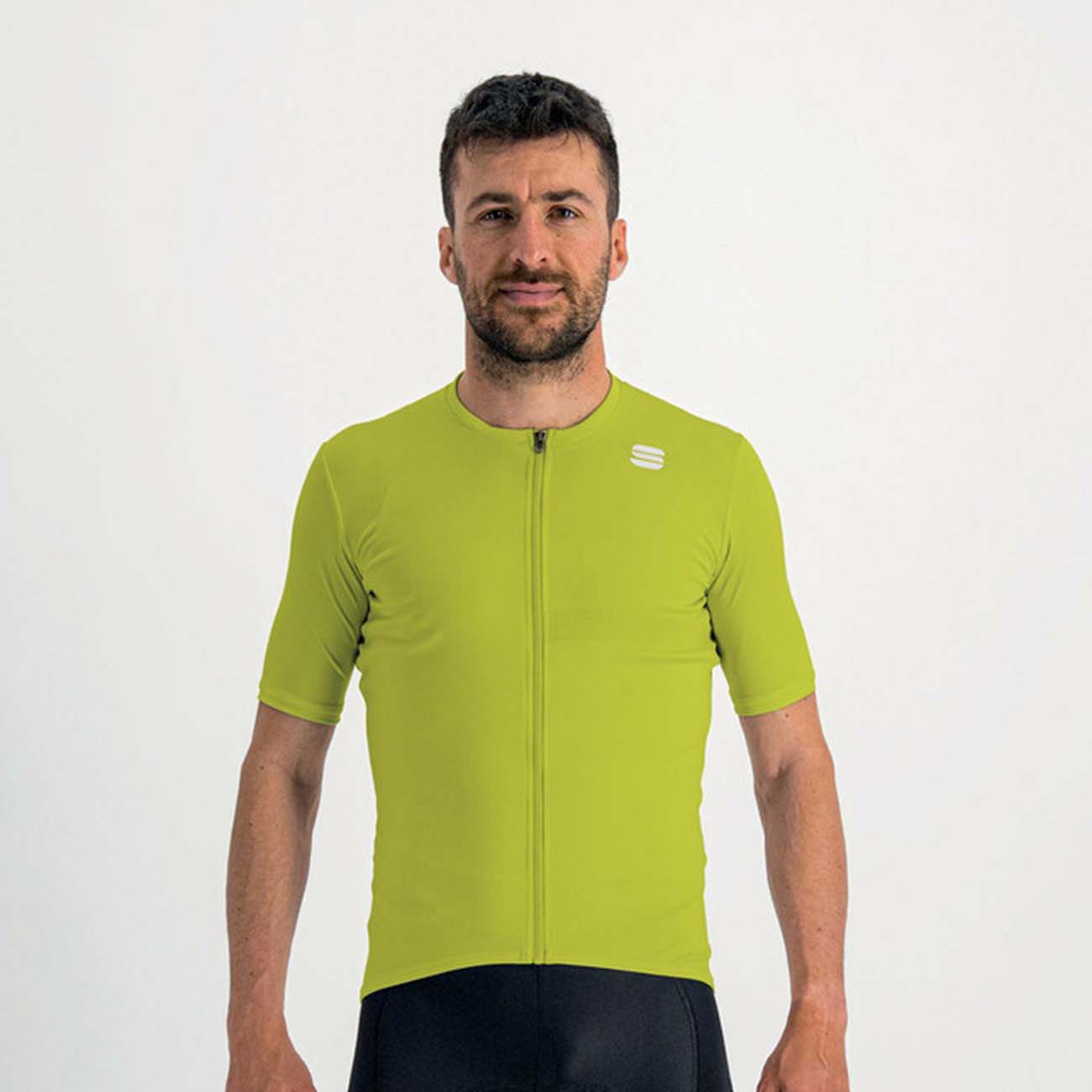 
                SPORTFUL Cyklistický dres s krátkym rukávom - MATCHY - zelená S
            