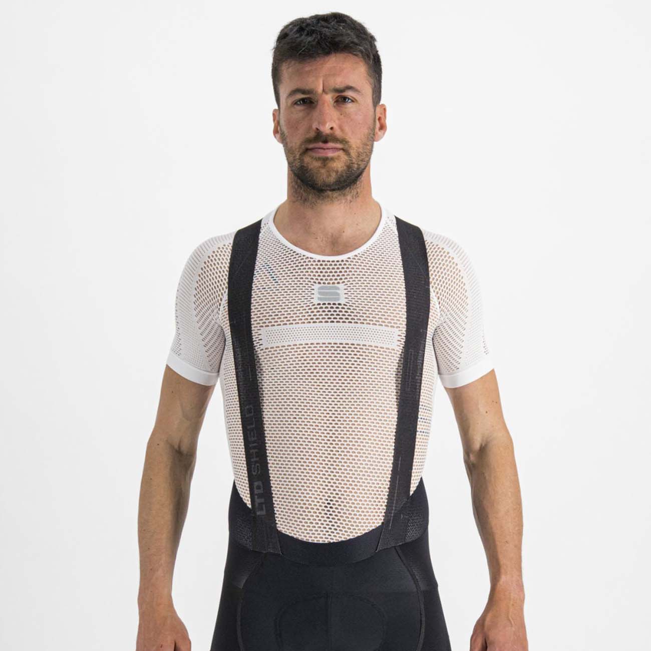 SPORTFUL Cyklistické tričko s krátkym rukávom - 2ND SKIN - biela
