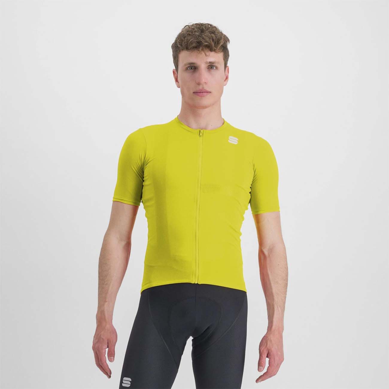 
                SPORTFUL Cyklistický dres s krátkym rukávom - MATCHY - žltá 3XL
            
