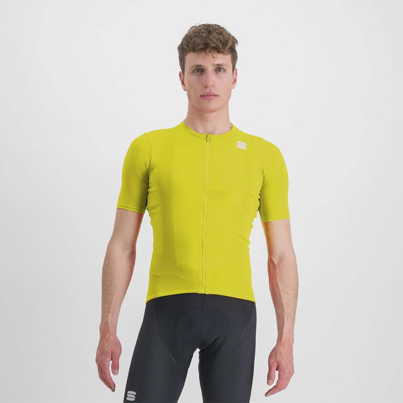 
                SPORTFUL Cyklistický dres s krátkym rukávom - MATCHY - žltá 2XL
            