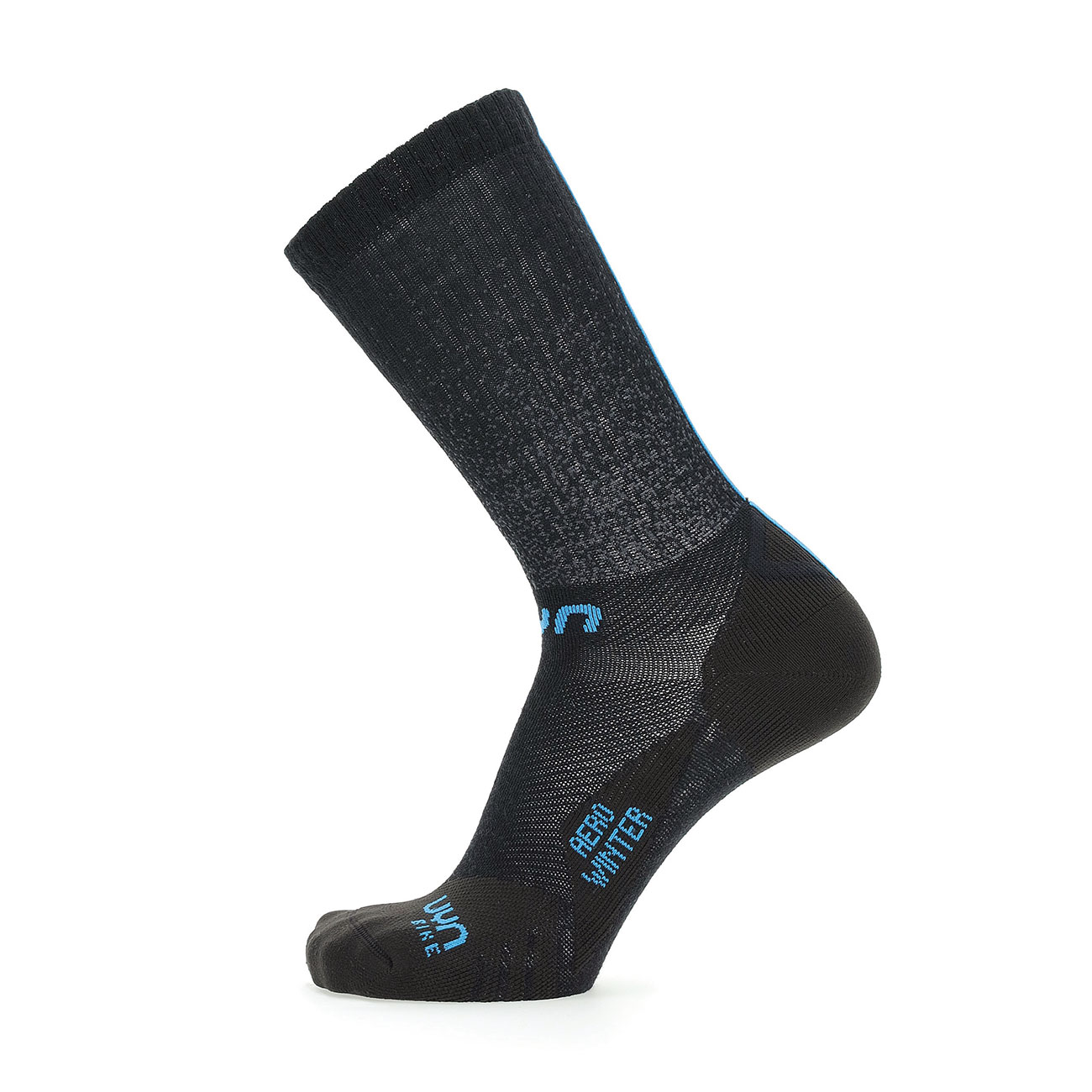 
                UYN Cyklistické ponožky klasické - AERO WINTER - čierna
            