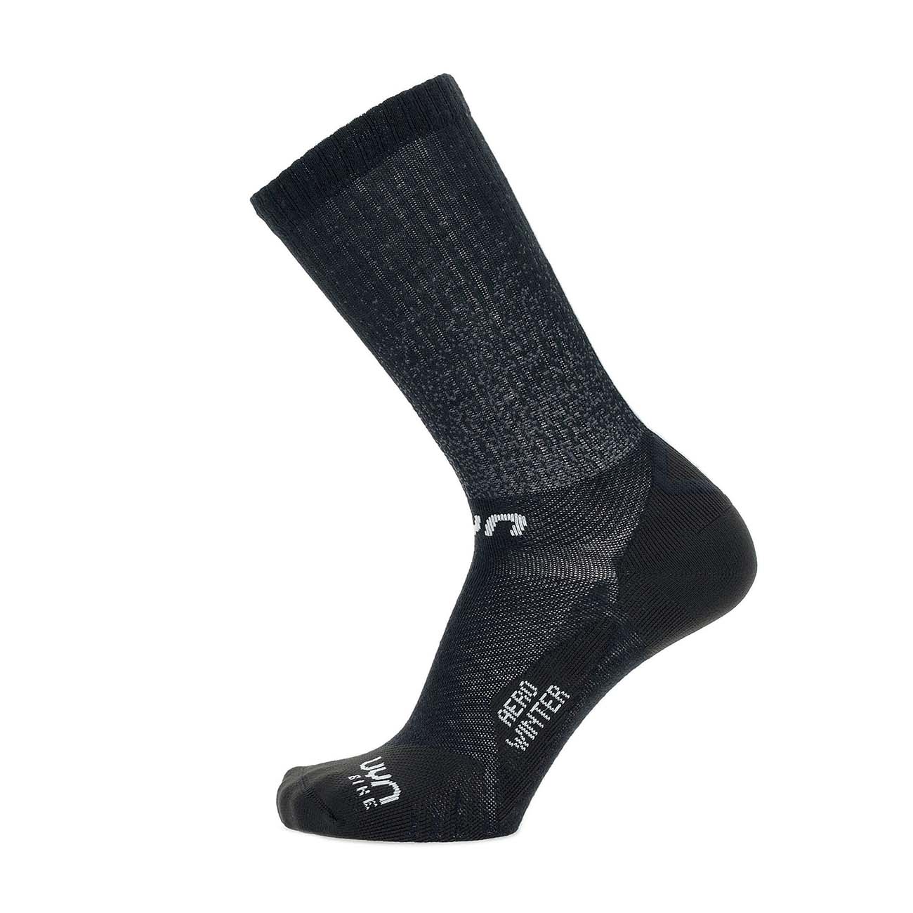 
                UYN Cyklistické ponožky klasické - AERO WINTER LADY - čierna/biela 39-40
            