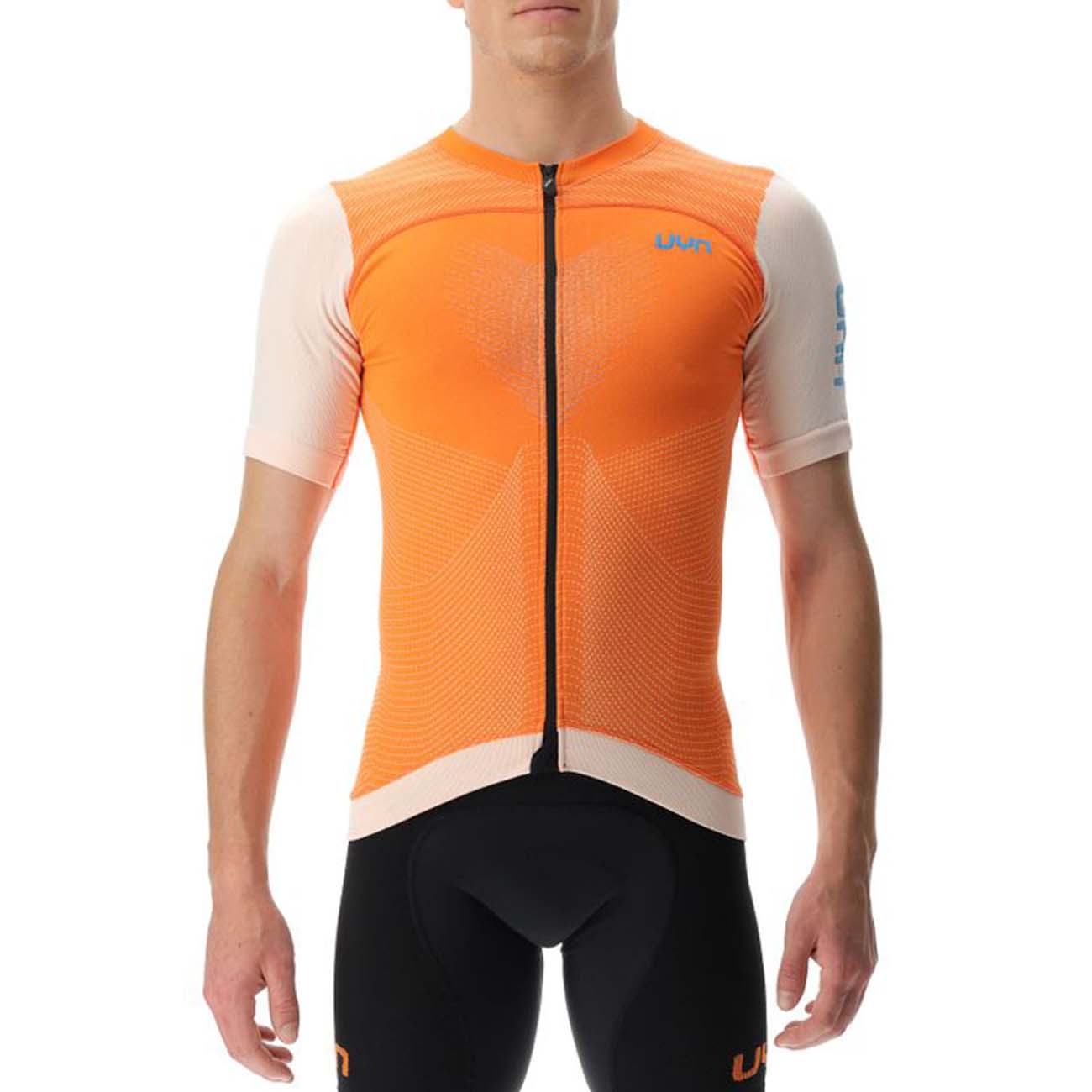 
                UYN Cyklistický dres s krátkym rukávom - BIKING GARDA - oranžová XL
            