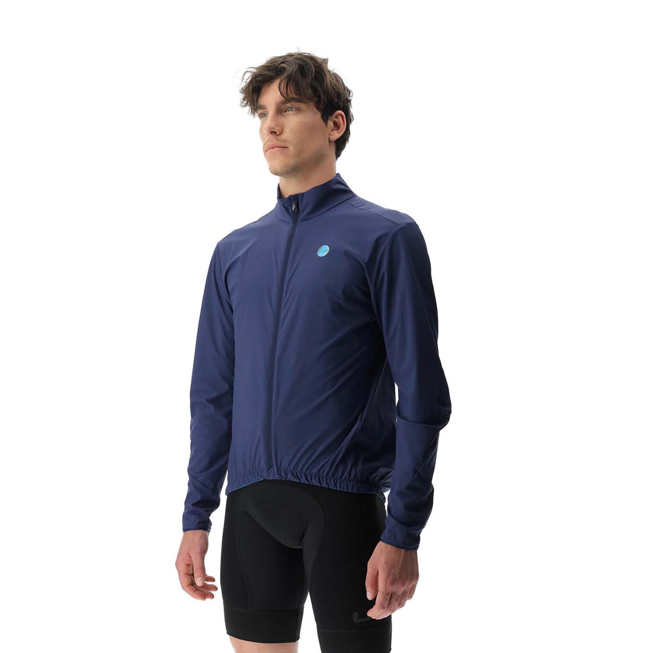 UYN Cyklistická vetruodolná bunda - ULTRALIGHT WIND - modrá L