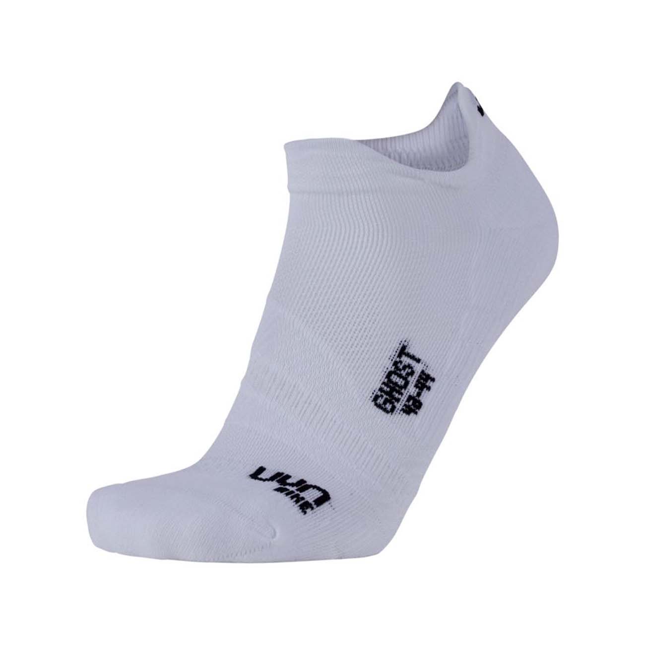 
                UYN Cyklistické ponožky členkové - GHOST - biela/čierna
            