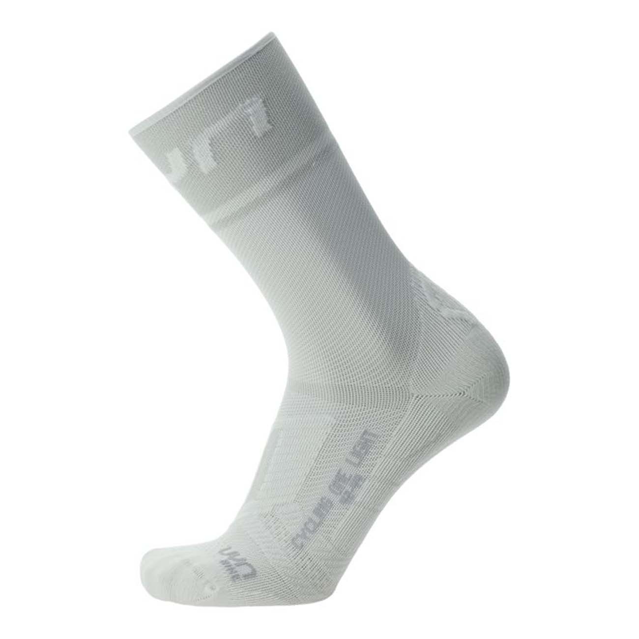 
                UYN Cyklistické ponožky klasické - ONE LIGHT - strieborná/biela
            