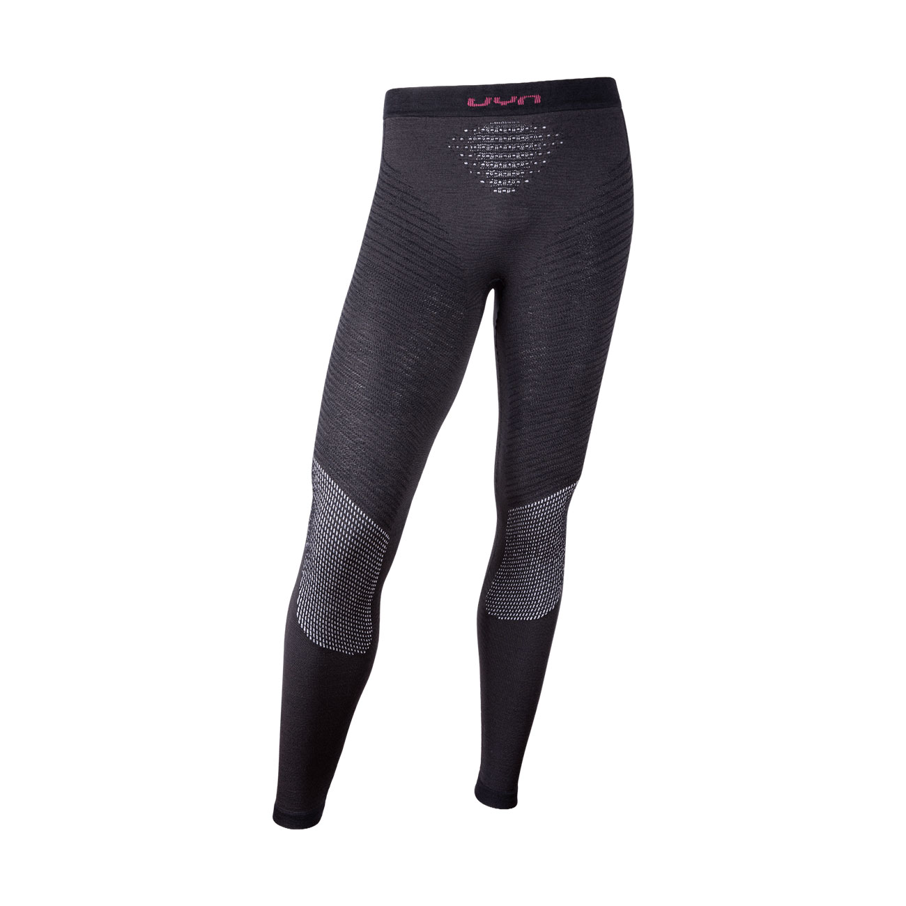 UYN Cyklistické spodky - FUSYON MERINO - čierna/šedá S-M