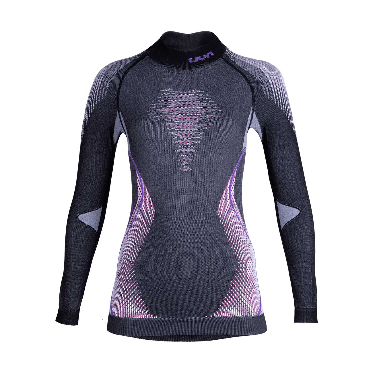 
                UYN Cyklistické tričko s dlhým rukávom - EVOLUTYON LADY - fialová/šedá/ružová XS
            