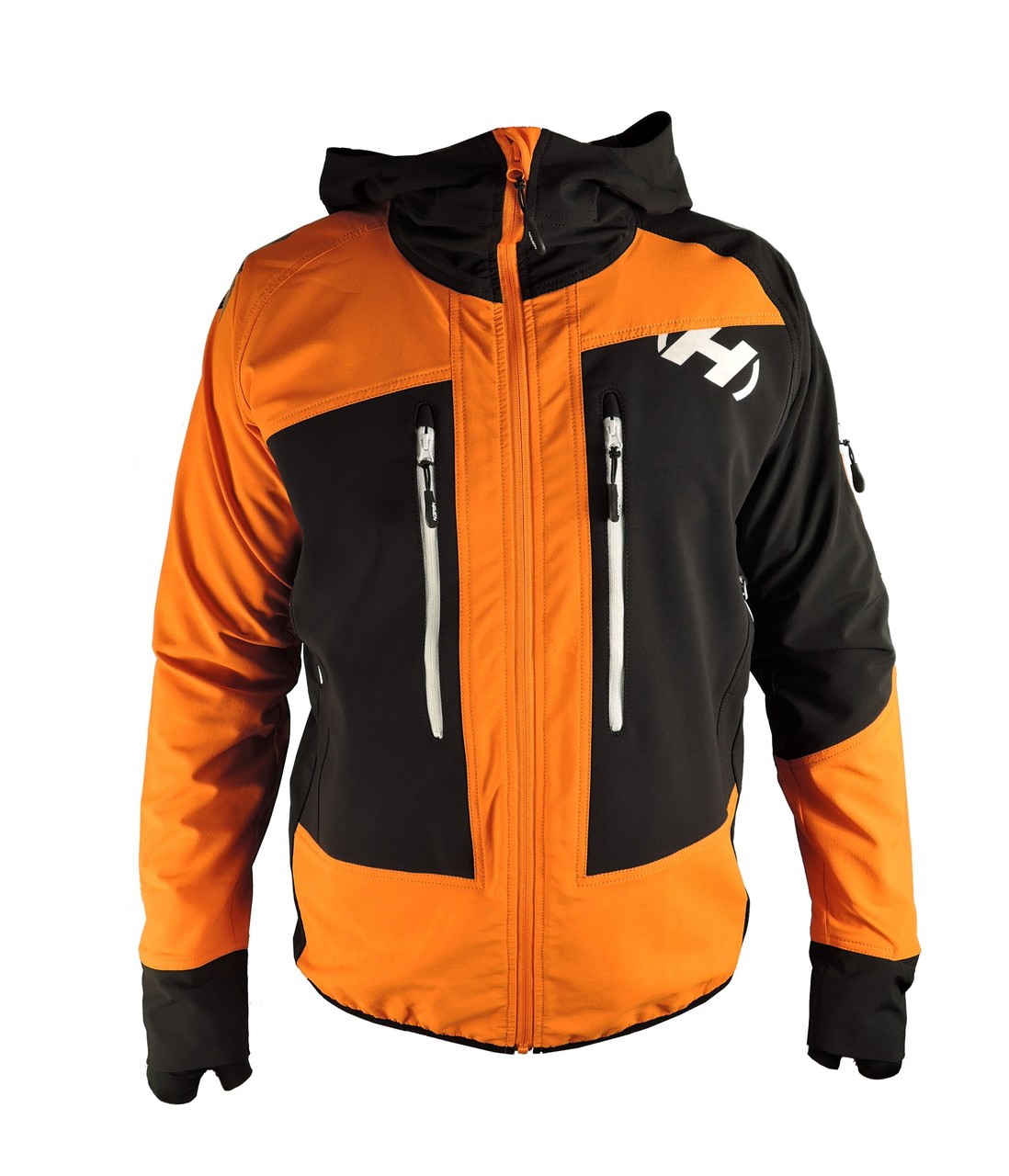 
                HAVEN Cyklistická zateplená bunda - POLARTIS - oranžová XL
            